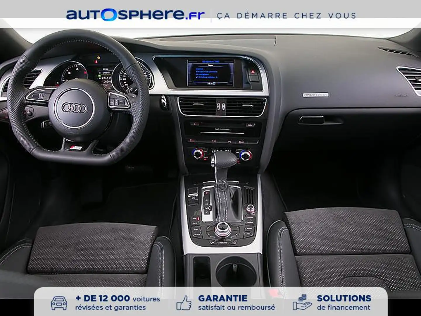 Audi A5 SPORTBACK 2.0 TDI 190ch clean diesel S line quatt Gris - 2