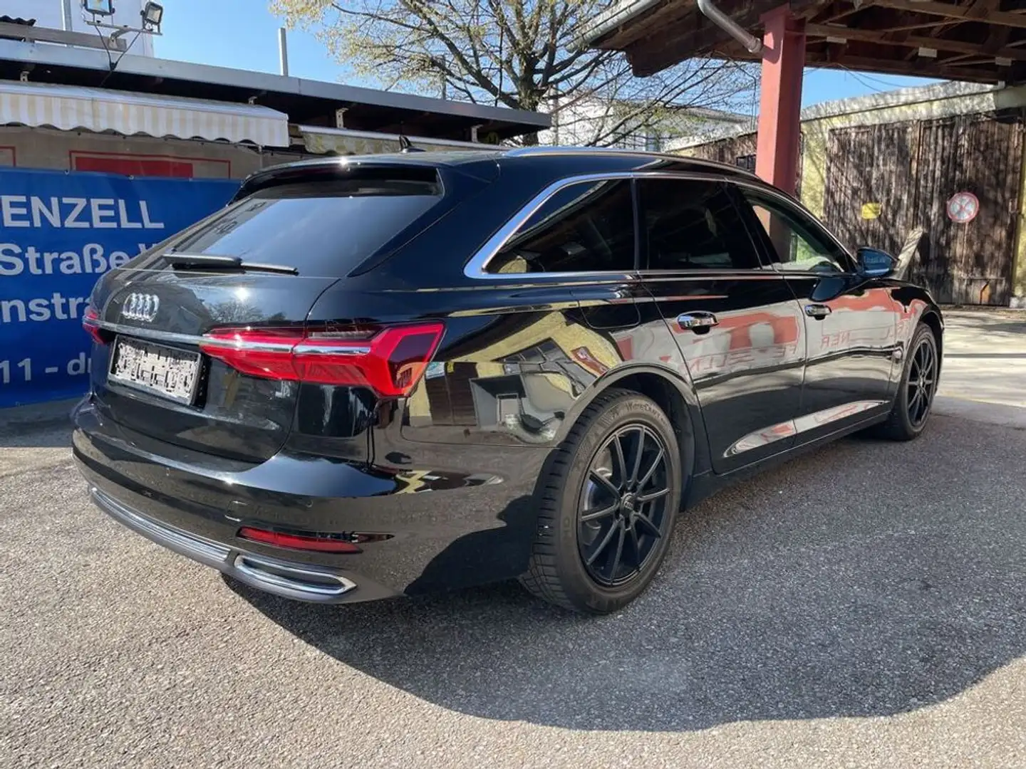 Audi A6 40 TDI design * H Ä N D L E R I N S E R A T * Zwart - 2