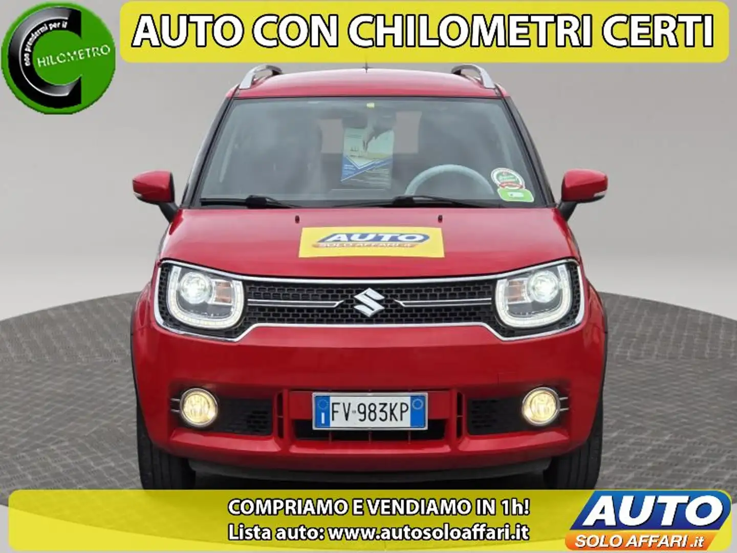 Suzuki Ignis 1.2 iTOP AGS AUTOMATICA EU6D NEOPATENTATI/PERMUTE Rosso - 2
