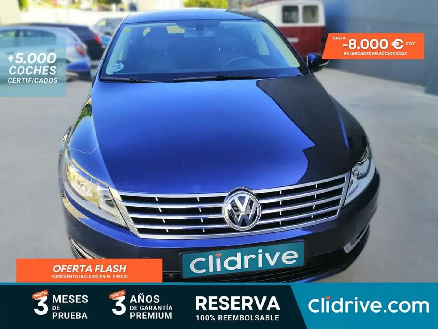 Volkswagen CC 2.0 TDI 140cv BluemotionTechnology Azul - 1