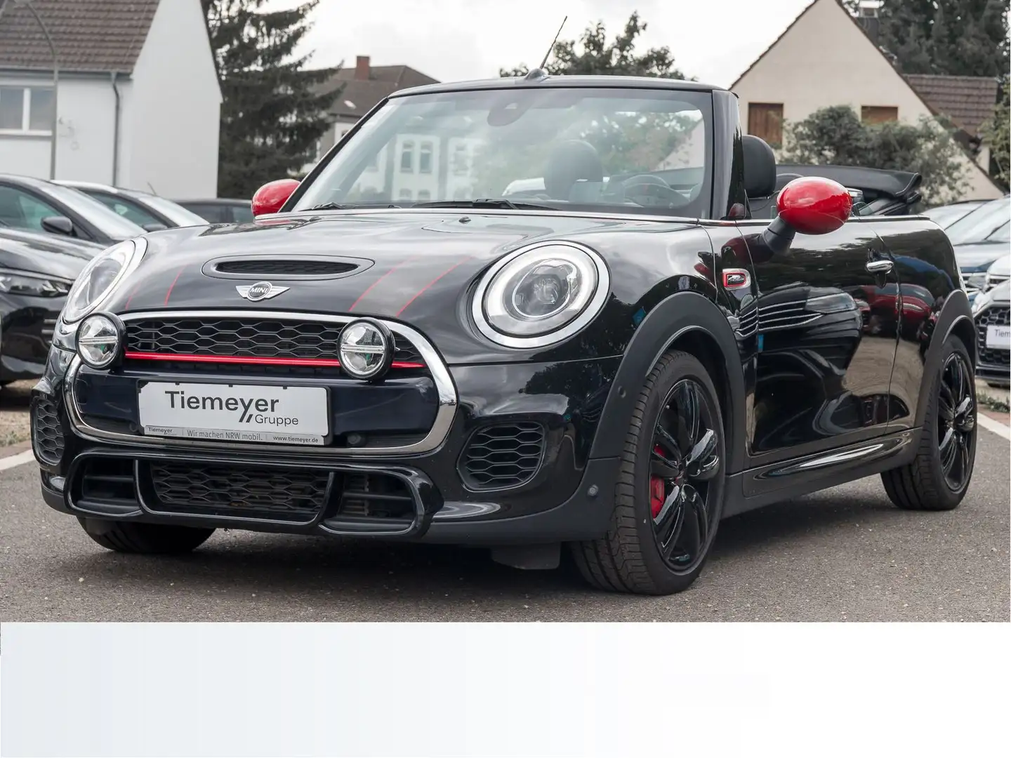 MINI John Cooper Works Cabrio LEDER CHILI WIRED SPOKE Negro - 2