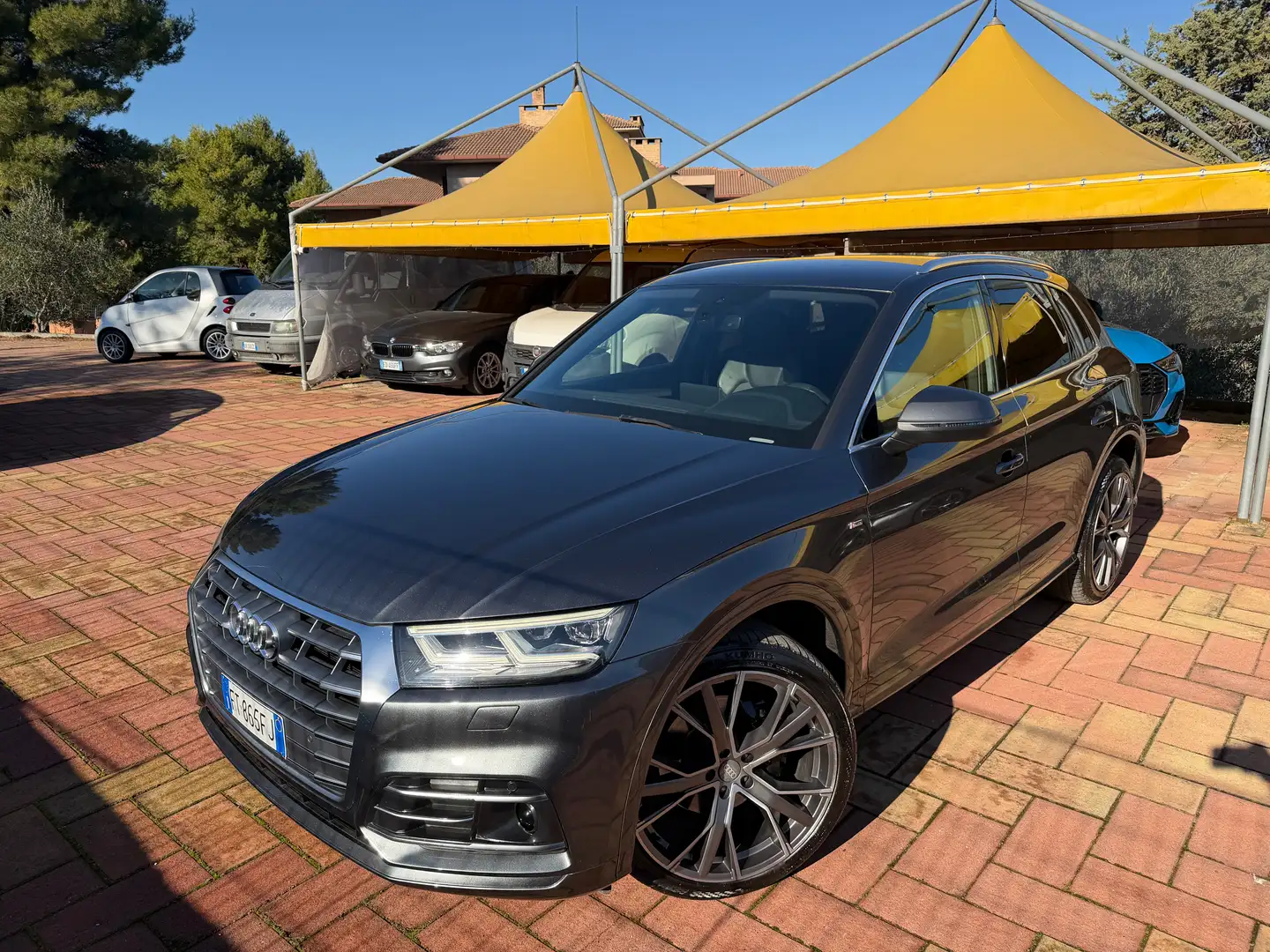 Audi Q5 Q5 2.0 tdi S line Plus-MATRIX-VIRTUAL-KAMERA-ACC Grigio - 1
