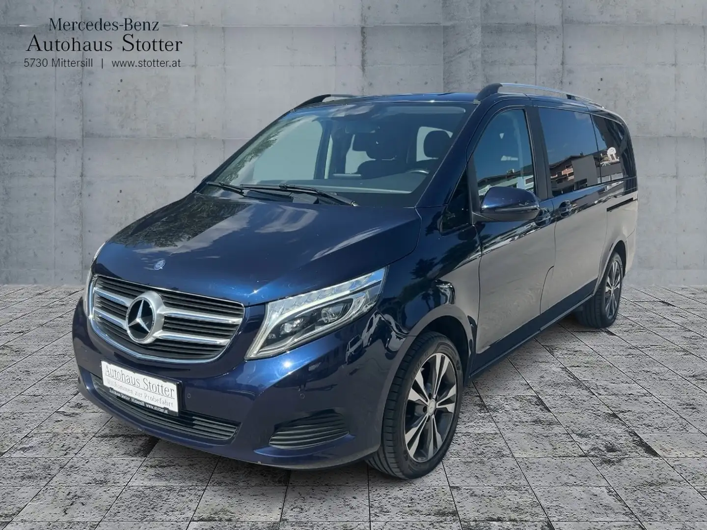 Mercedes-Benz V 250 d 4MATIC Lang *Navi*LED*PTS Blau - 1