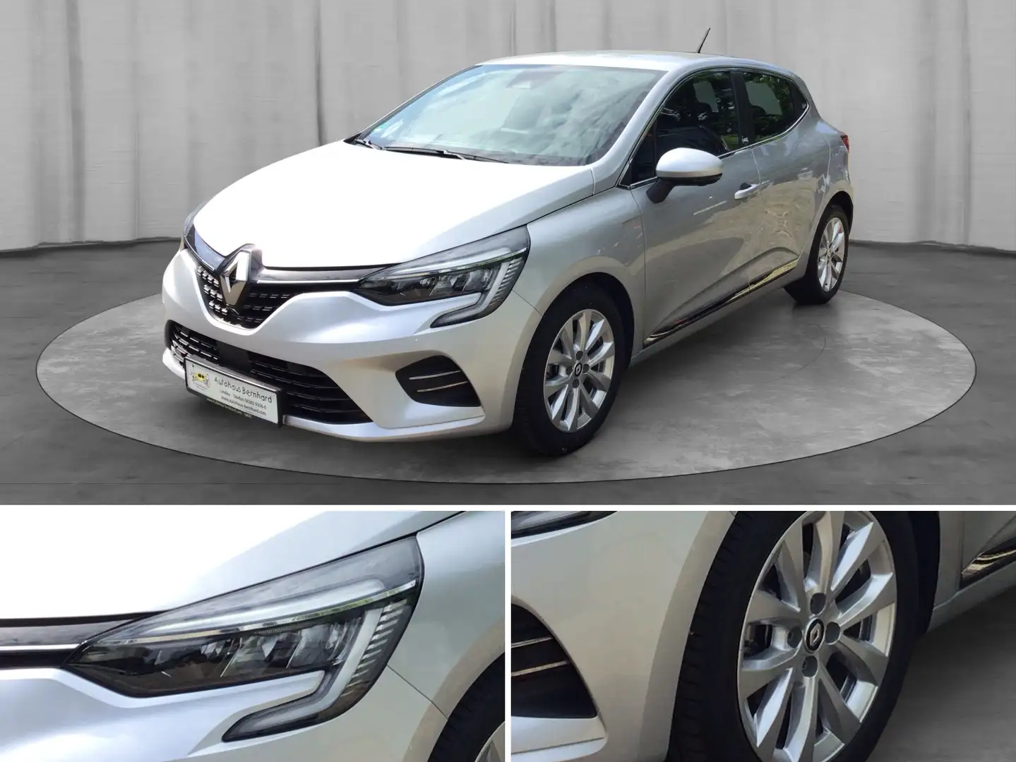 Renault Clio 1.0 TCe 90 Intens Silber - 1