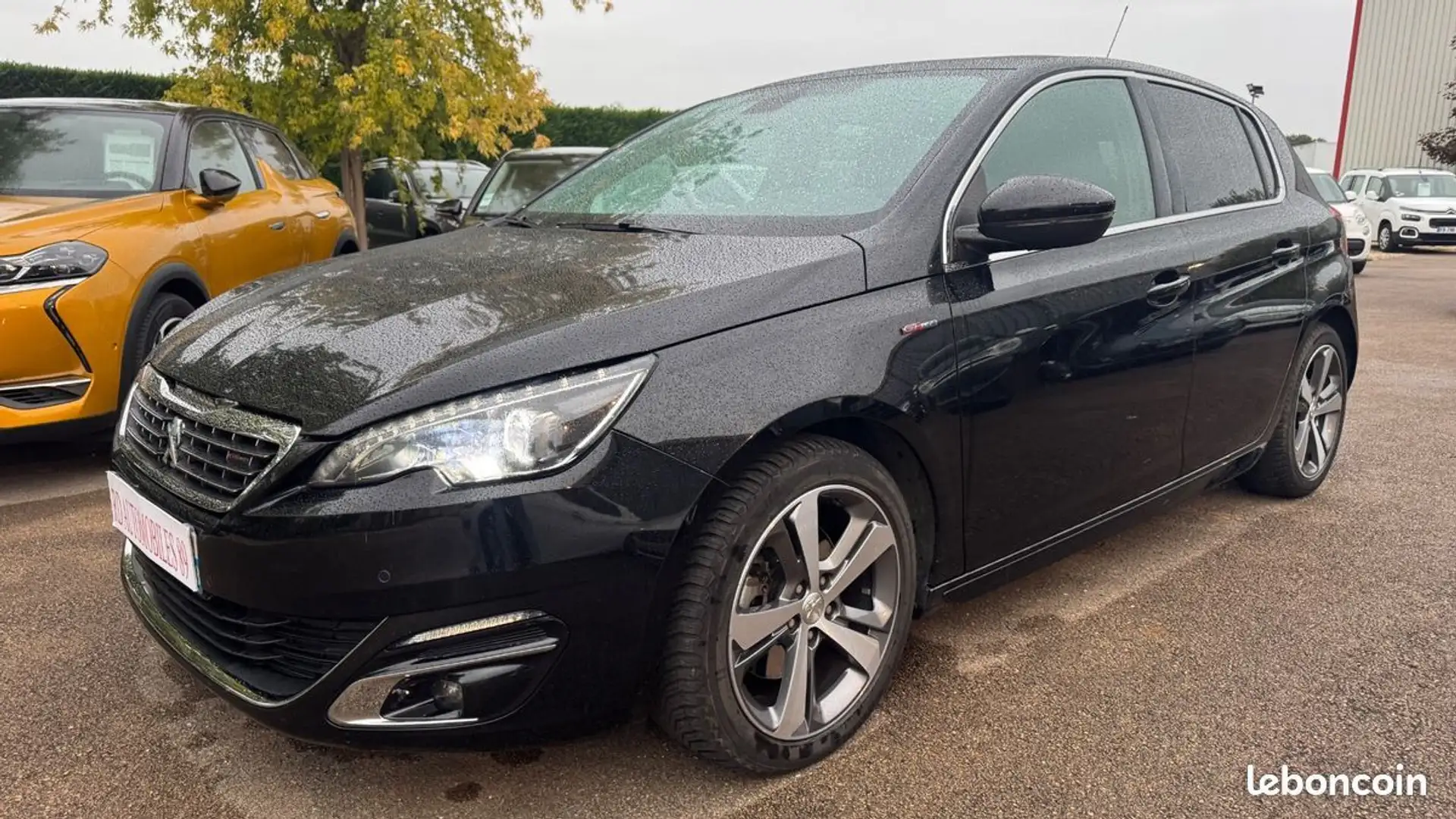 Peugeot 308 2L HDI 150 CH GT Line Schwarz - 1