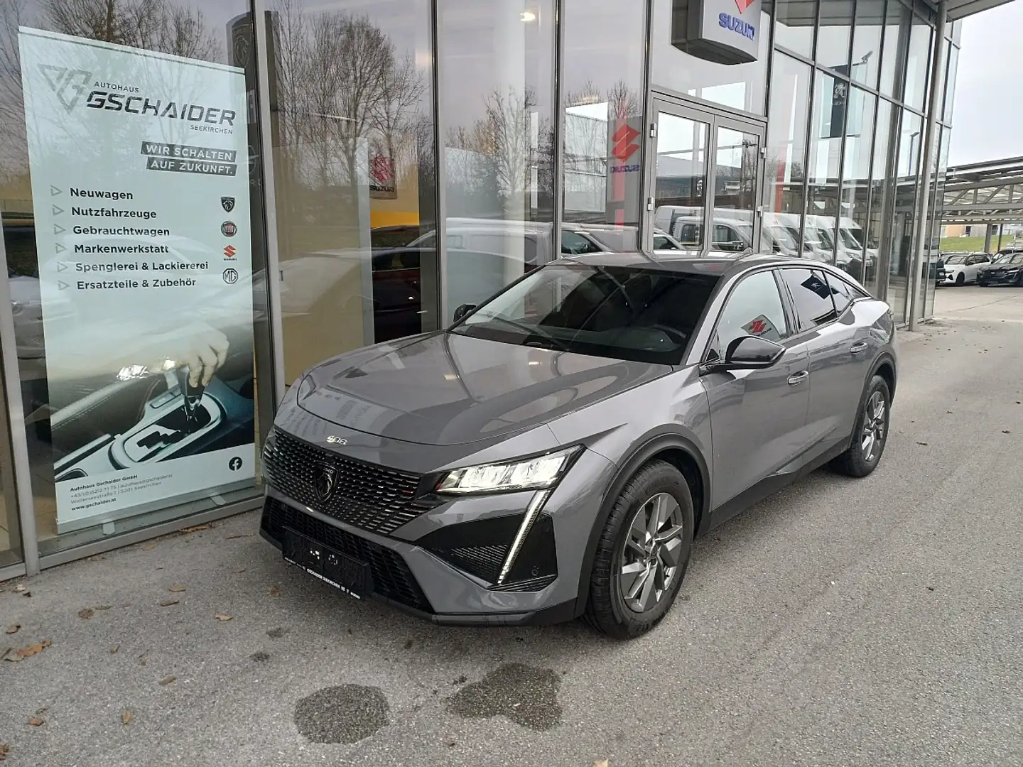 Peugeot 408 PureTech 130 S&S EAT8 Allure Gris - 1