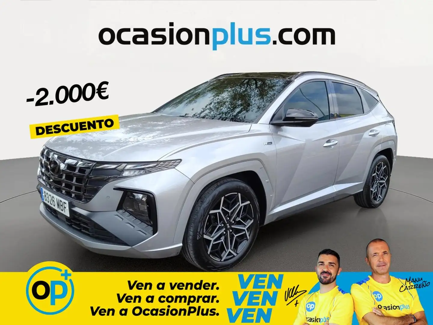 Hyundai TUCSON 1.6 CRDI 48V Nline Sky Safe 4x2 DT Gris - 1