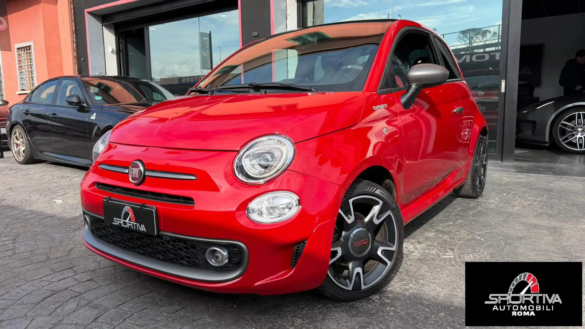 Fiat 500 RATA MENSILE 189,00 EURO 1.0 70cv Ibrido Sport Rot - 1