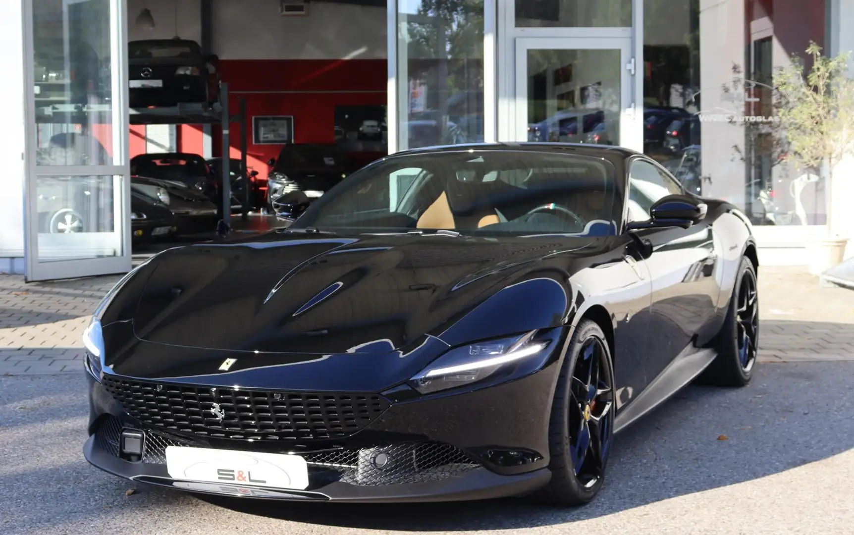 Ferrari Roma Keramik/ ADAS/ Cuoio/ Prem.HiFi/Adap.Matrix Black - 1