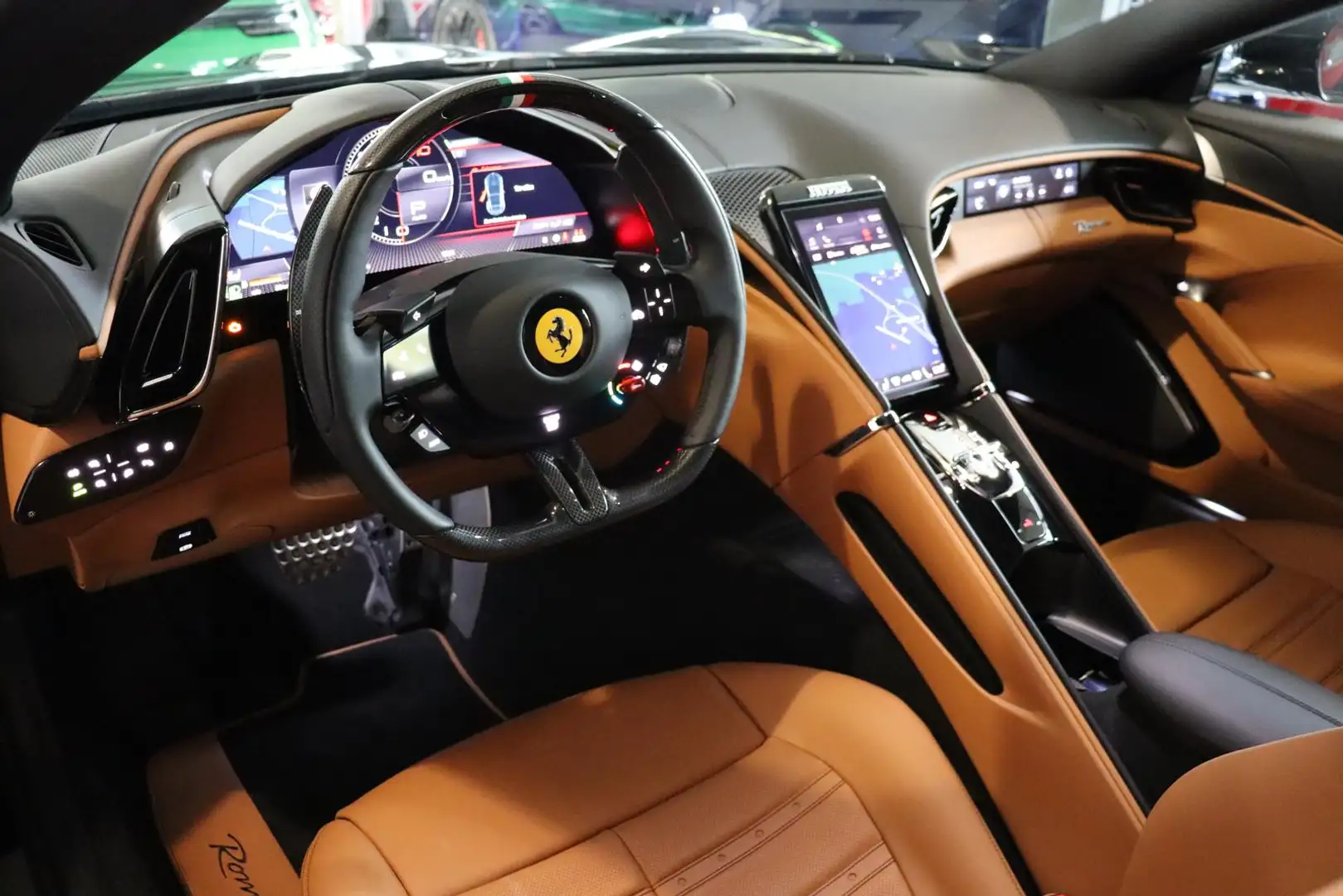 Ferrari Roma Keramik/ ADAS/ Cuoio/ Prem.HiFi/Adap.Matrix Black - 2