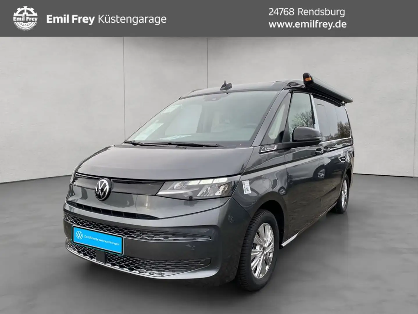 Volkswagen T7 California Beach Tour 2,0 TDI DSG LED AHK Nav Szürke - 1