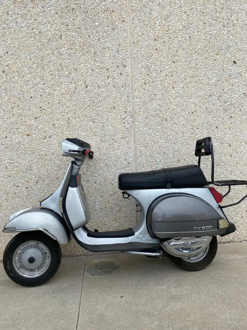 Vespa Vespa TX 200, fahrbereit mit Papieren Grijs - 2