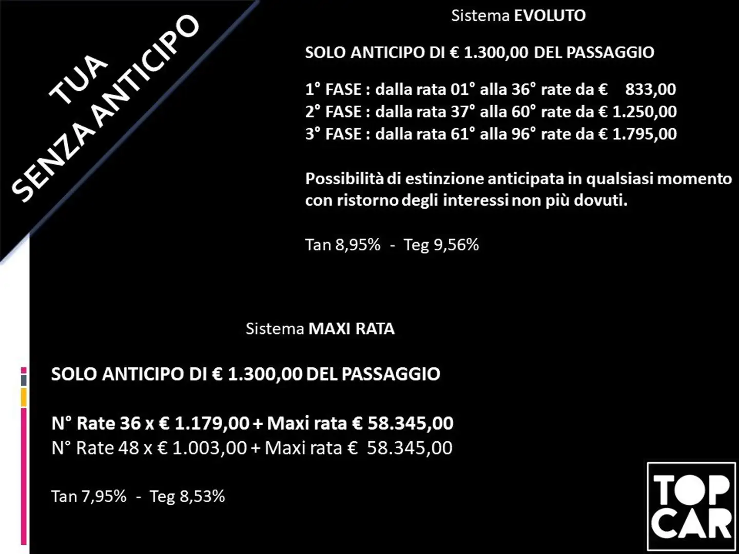 Audi Q8 50tdi mhev quattro TETTO TUA SENZA ANTICIPO€833 Nero - 2