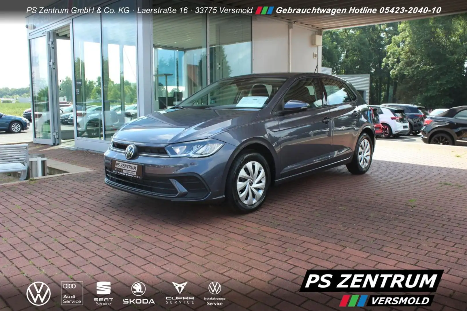 Volkswagen Polo 1.0 Life NAVIapp LED PDC SHZ Bluetooth Navi Grau - 1