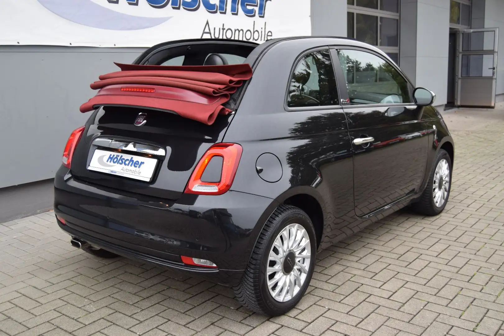 Fiat 500C Dualogic LOUNGE C,Navi Klimaautom,Parks,,, Schwarz - 2