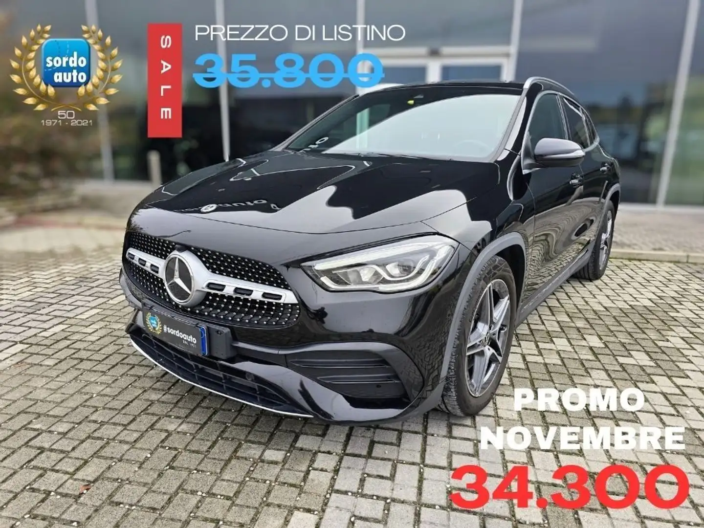 Mercedes-Benz GLA 200 d Automatic 4Matic Premium Nero - 1