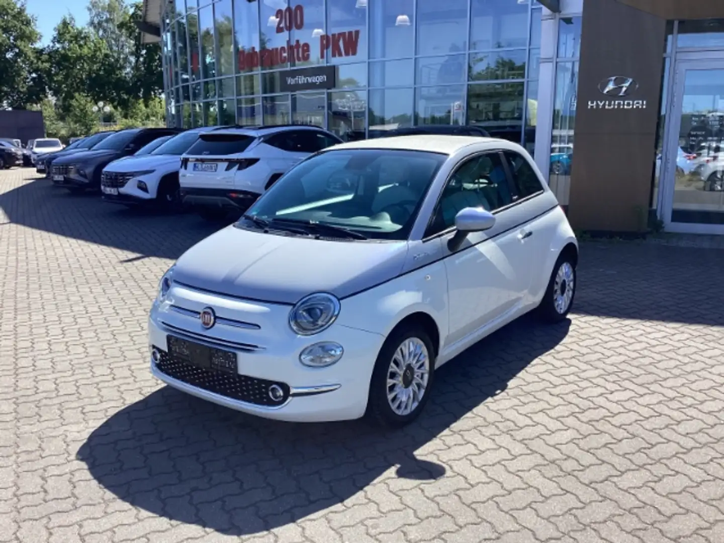 Fiat 500C DolceVita 1.0 Mild Hybrid EU6d Blanc - 1