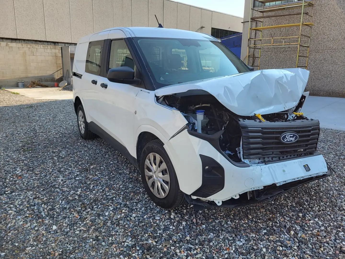 Ford Transit Courier Transit Courier 1.0 EcoBoost 125CV aut. Van DC Tre Bianco - 1
