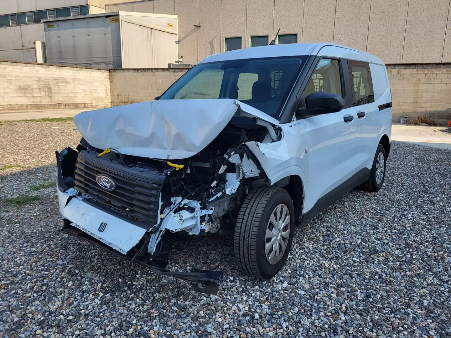 Ford Transit Courier Transit Courier 1.0 EcoBoost 125CV aut. Van DC Tre Bianco - 2