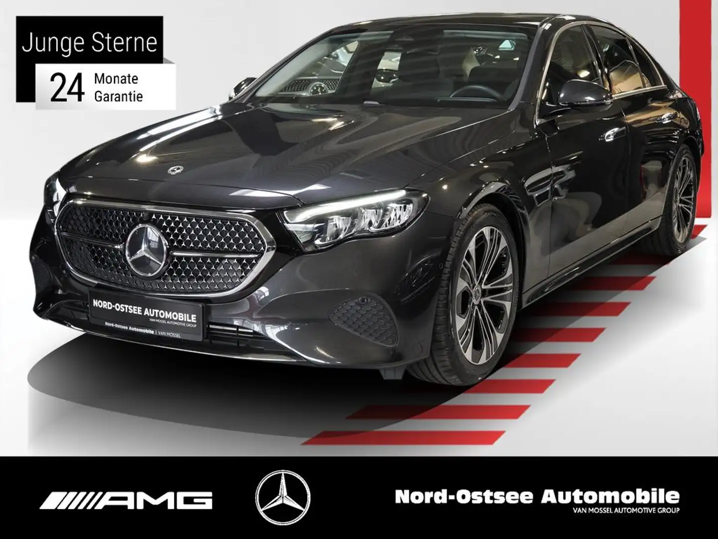 Mercedes-Benz E 220 d AVANTGARDE ADV. PANO 19" DISTRO LED Gris - 1