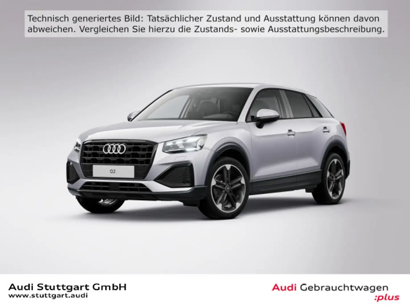 Audi Q2 advanced 35 TFSI S-tronic Argent - 1