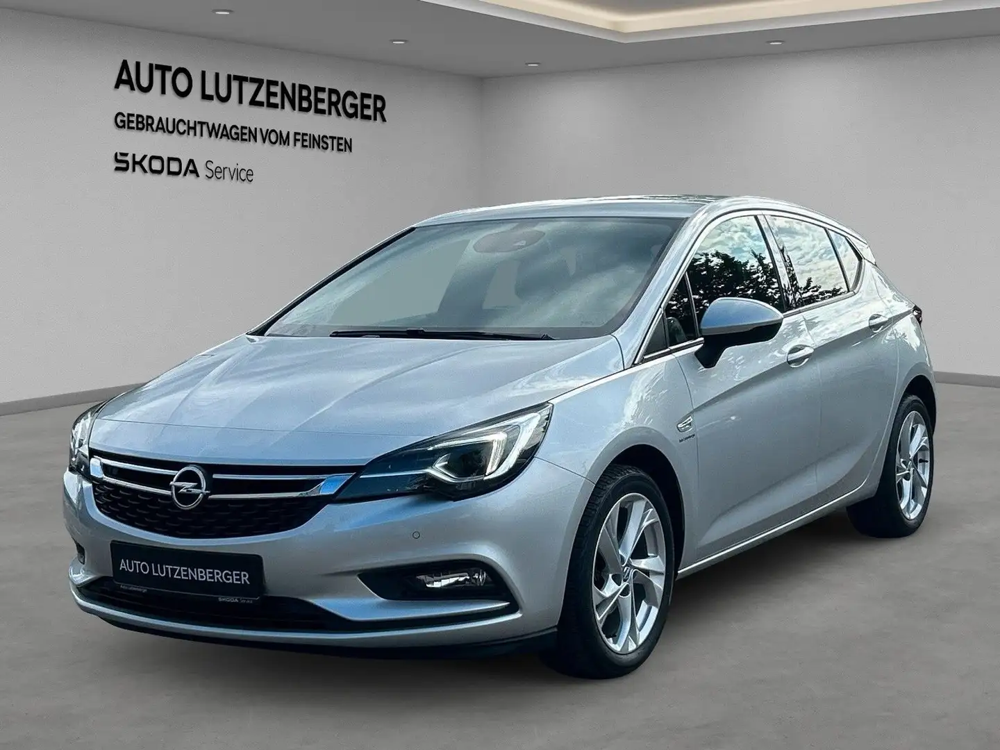 Opel Astra K 1.4 Turbo Dynamic Shz LED EPH Garantie Silber - 1