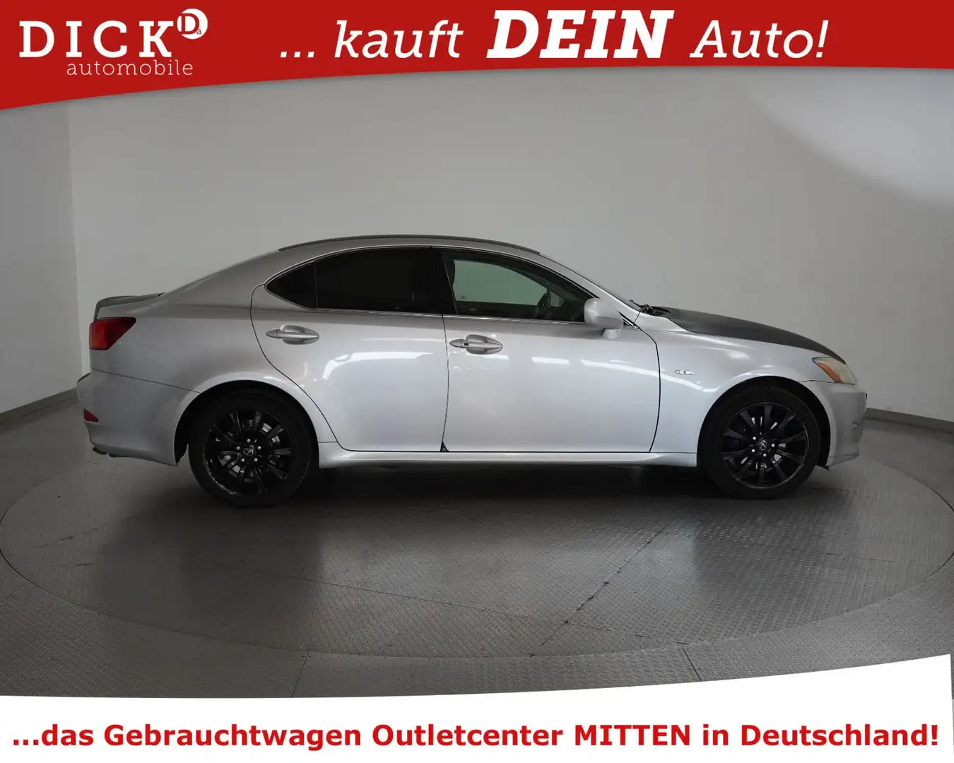 Lexus IS 220d d 2.2 D-CAT Limited GEPFLEGT+LEDER+SHZ+TÜV Silber - 2