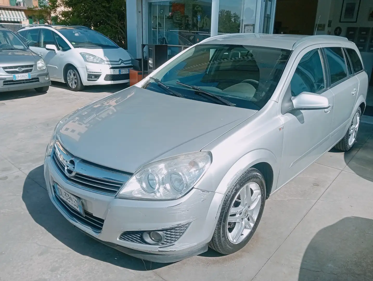 Opel Astra Astra SW 1.6 Cosmo 115cv METANO Zilver - 1