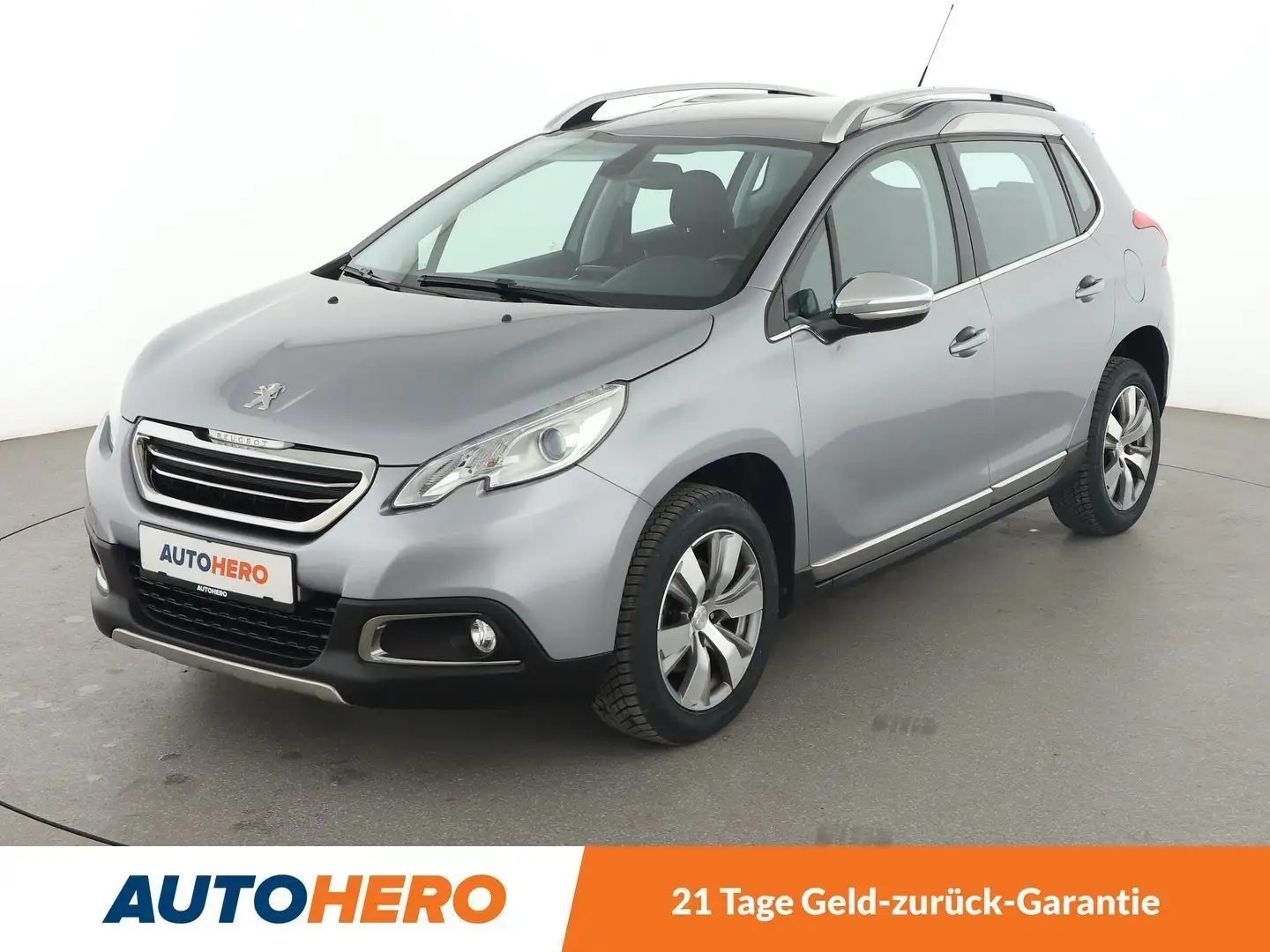 Peugeot 2008 1.6 Allure Aut.*TEMPO*PDC*KLIMA* Grau - 1