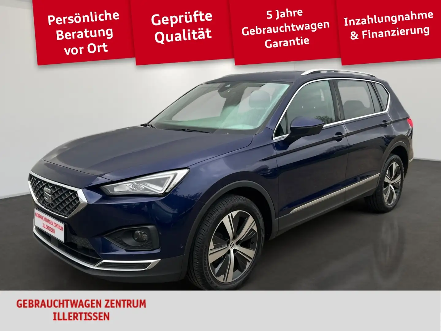 SEAT Tarraco 2.0 TDI Xcellence *LED*KAMERA*NAVI*STANDH* Blau - 1