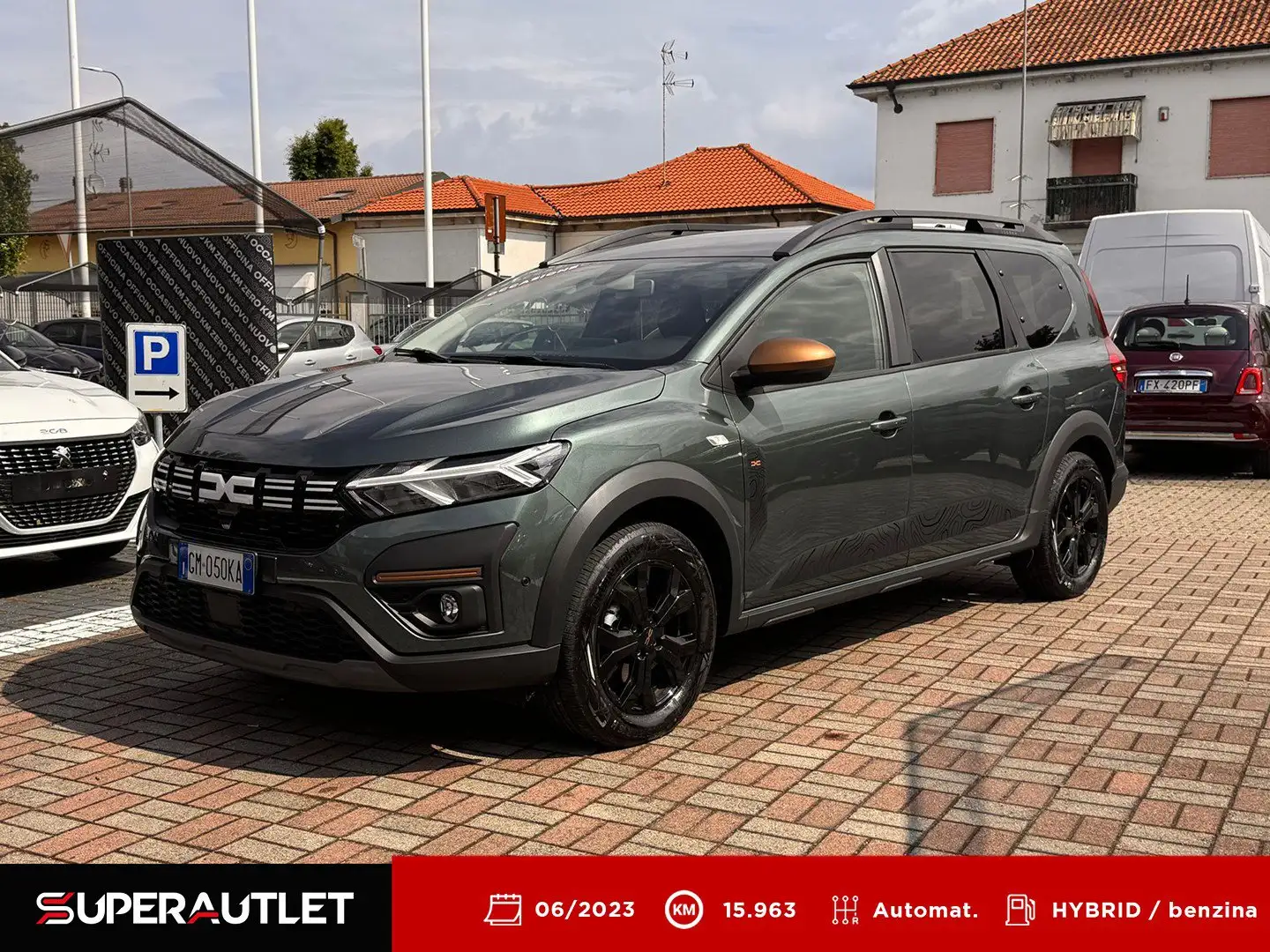 Dacia Jogger 1.6 hybrid Extreme 7p.ti 1.6 hybrid Extreme 140cv Verde - 1