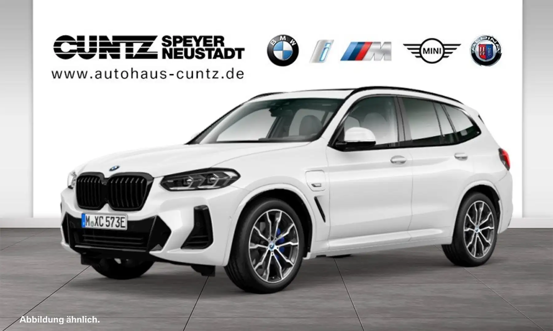 BMW X3 xDrive30e M Sport Anhängerk. Panorama Parking+Driv Weiß - 2