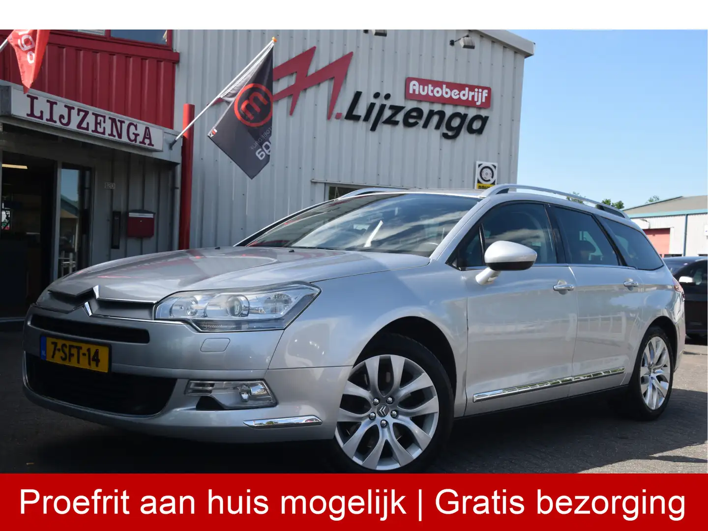Citroen C5 Tourer 3.0 HDi Exclusive Navi | Hydraulisch | Stoe Grey - 1