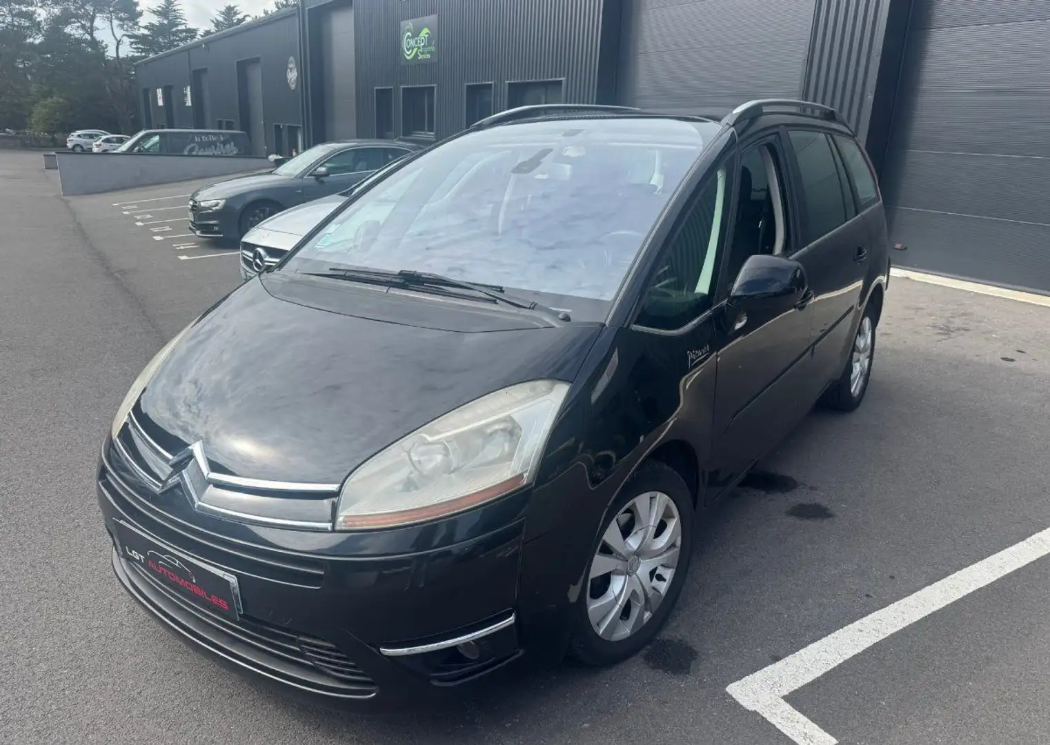 Citroen C4 Citroën Grand Picasso 1.6 HDi FAP 16V 110 cv Noir - 2