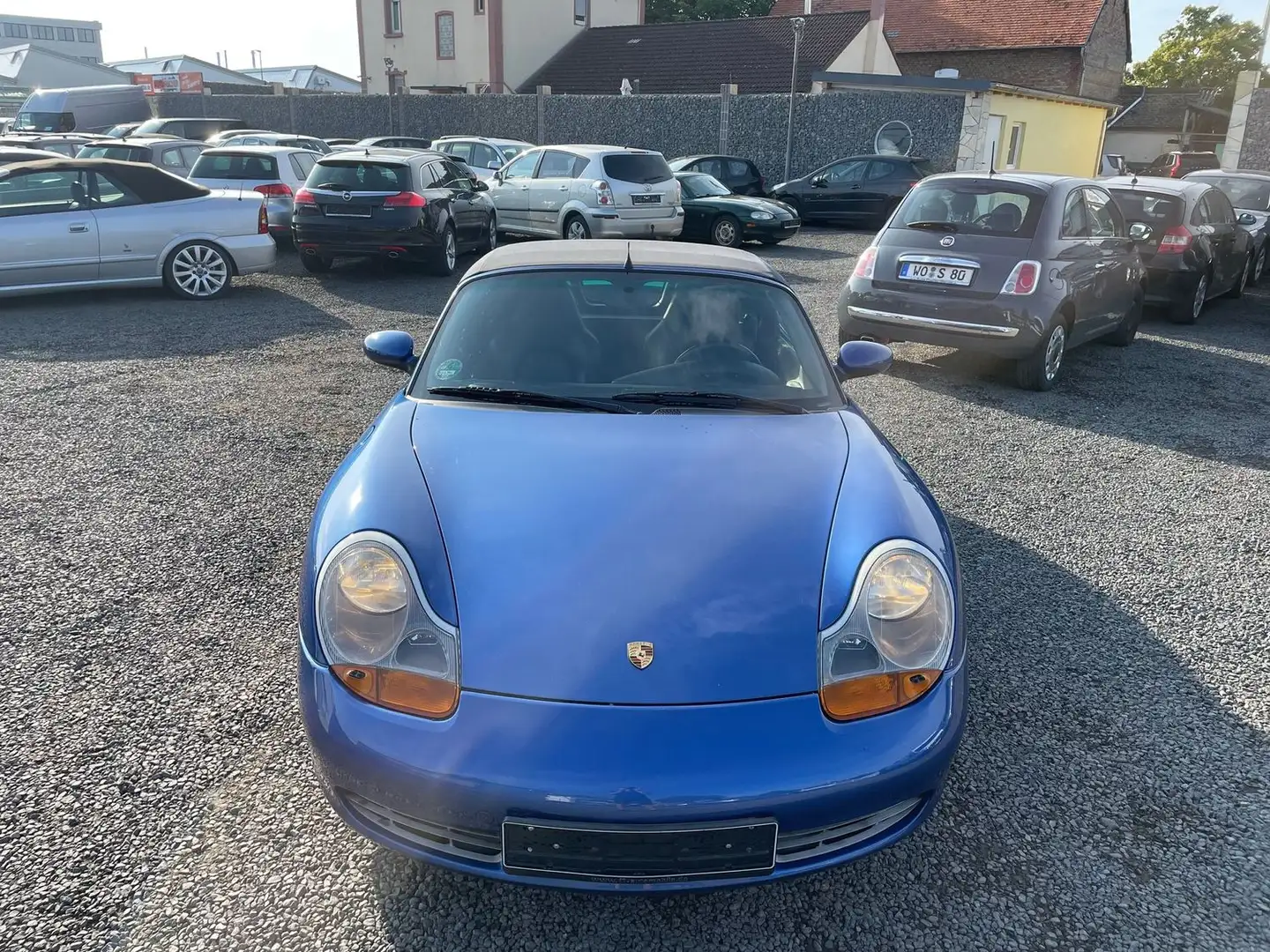 Porsche Boxster 2,7  schwarzes Vollleder Albastru - 2
