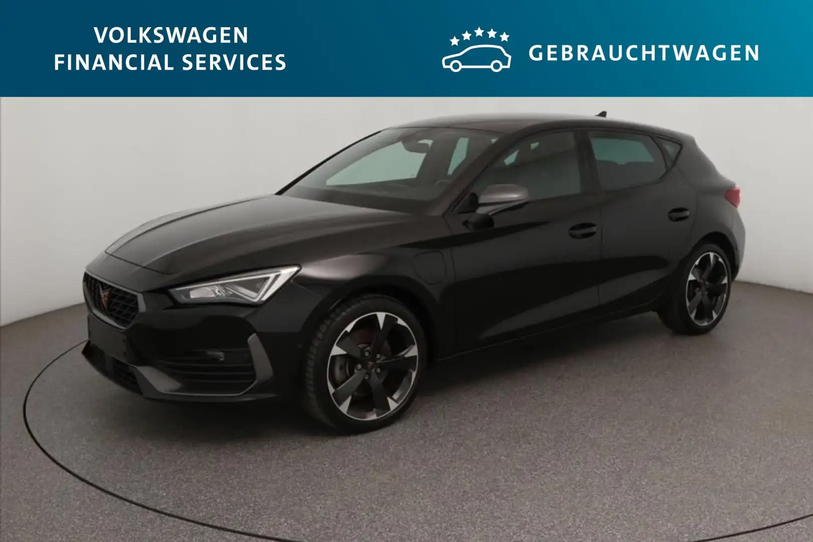 CUPRA Leon 1.4 e-Hybrid Klima*Tempo*Nav*PDC*RFK Schwarz - 1