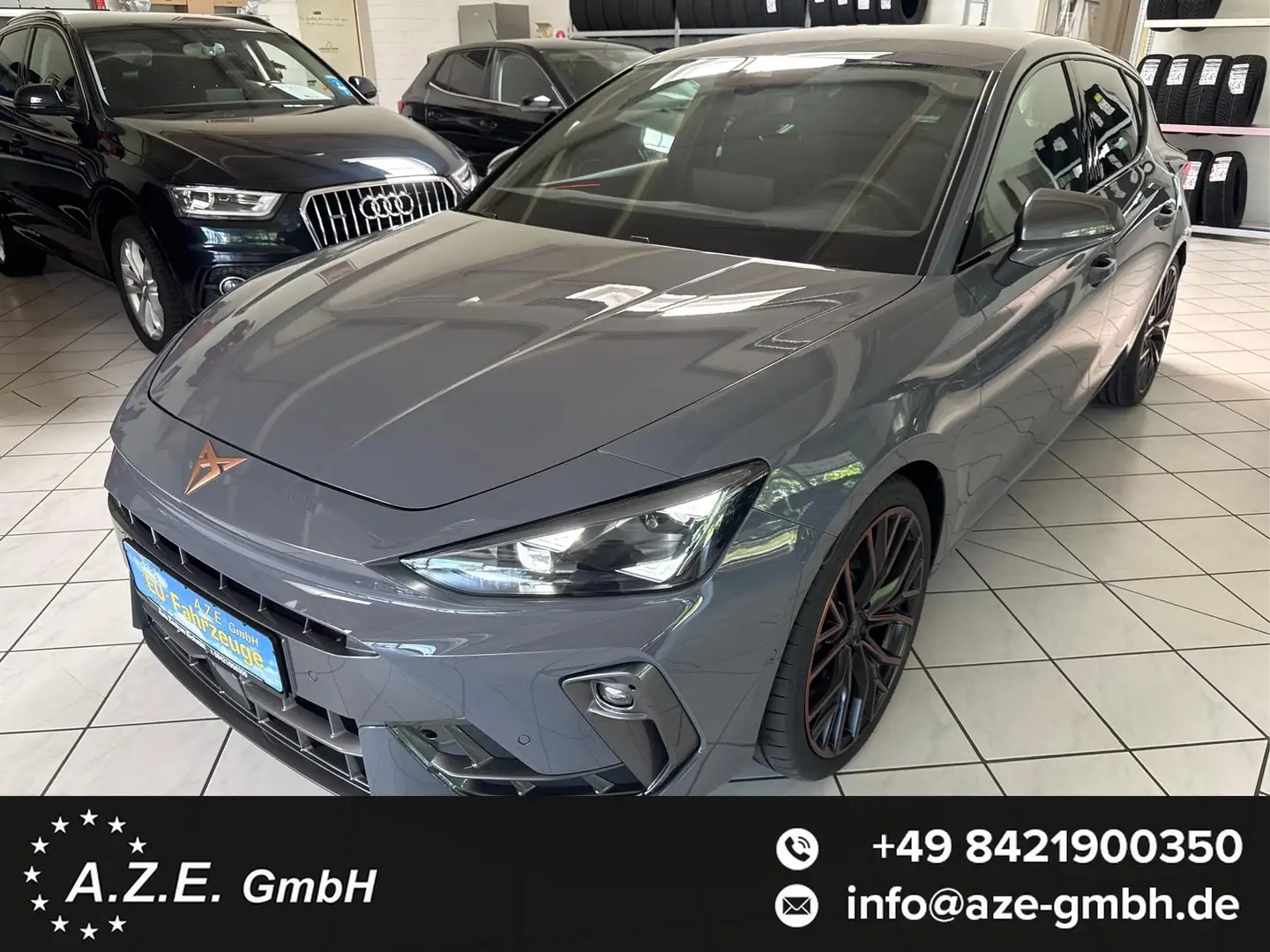 CUPRA Leon VZ 2.0 TSI DSG 4x4 *SH*NAVI*MATRIX*TWA*APP*AHK*... Grijs - 1