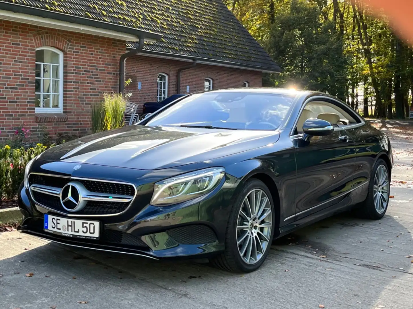 Mercedes-Benz S 500 S -Klasse Coupe S 500 4Matic nur 96.000 Km Чорний - 2