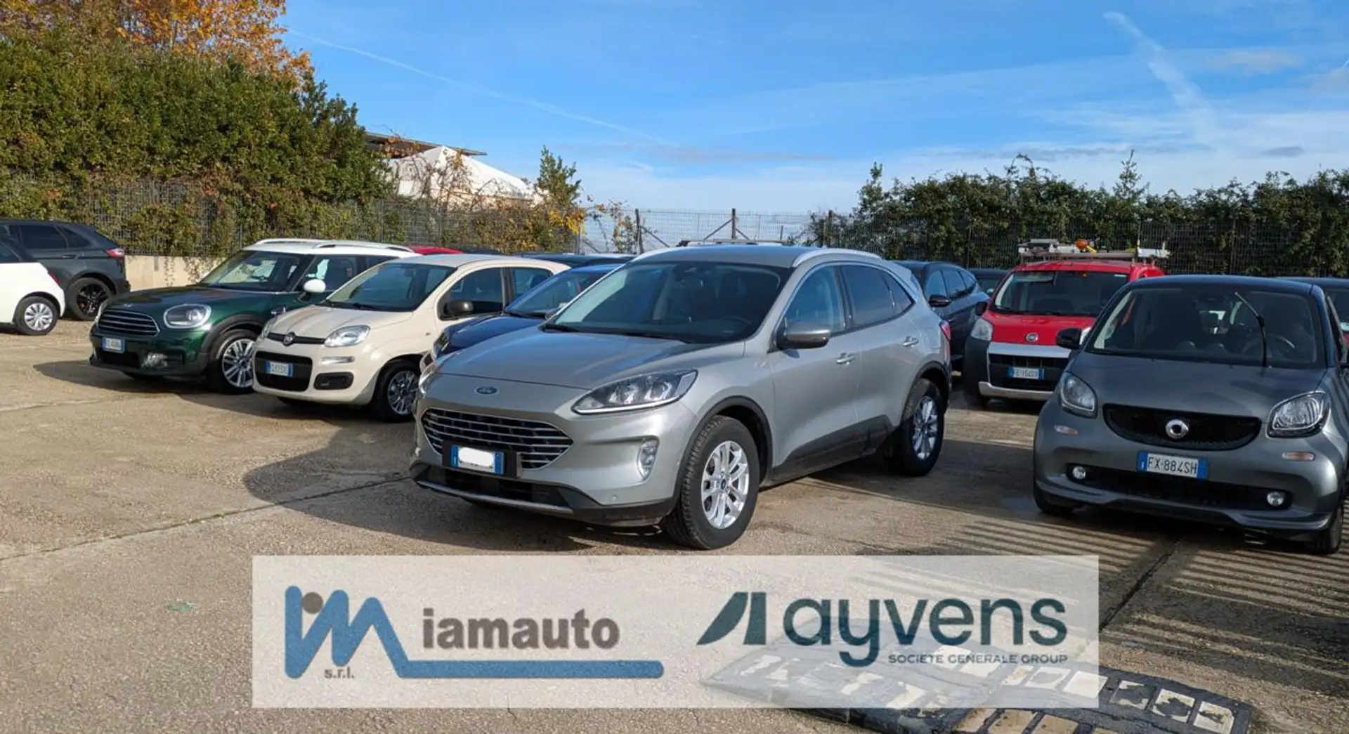 Ford Kuga HYBRID 2.5cc 152cv ANTICOLL. BLIND SPOT MONITOR Grigio - 1