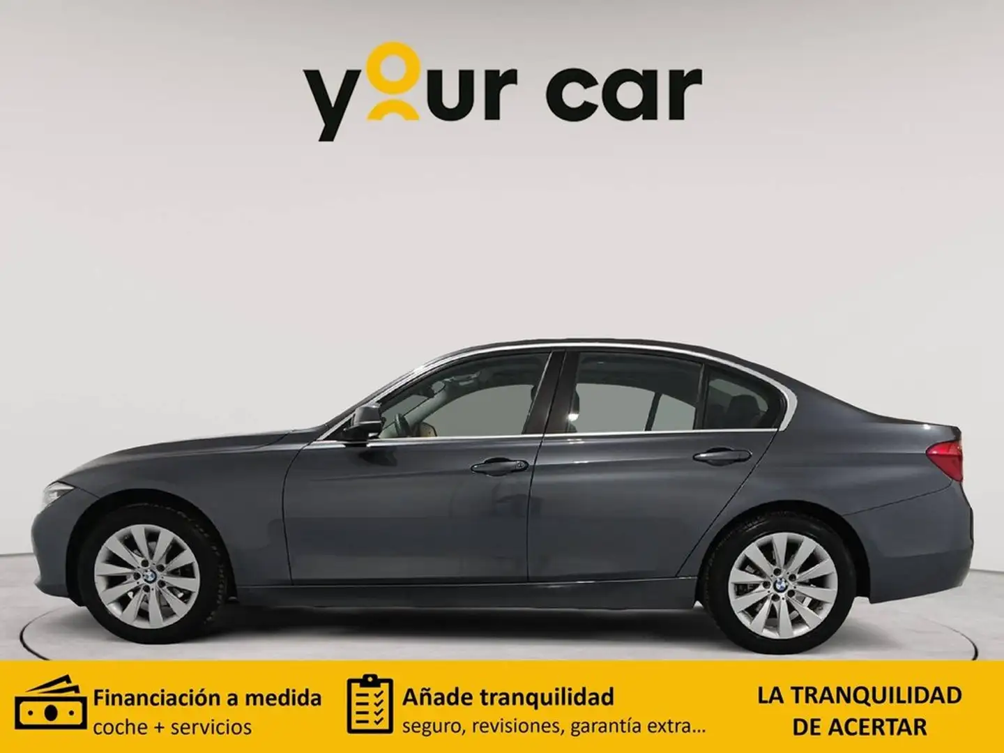 BMW 318 318d Gris - 2