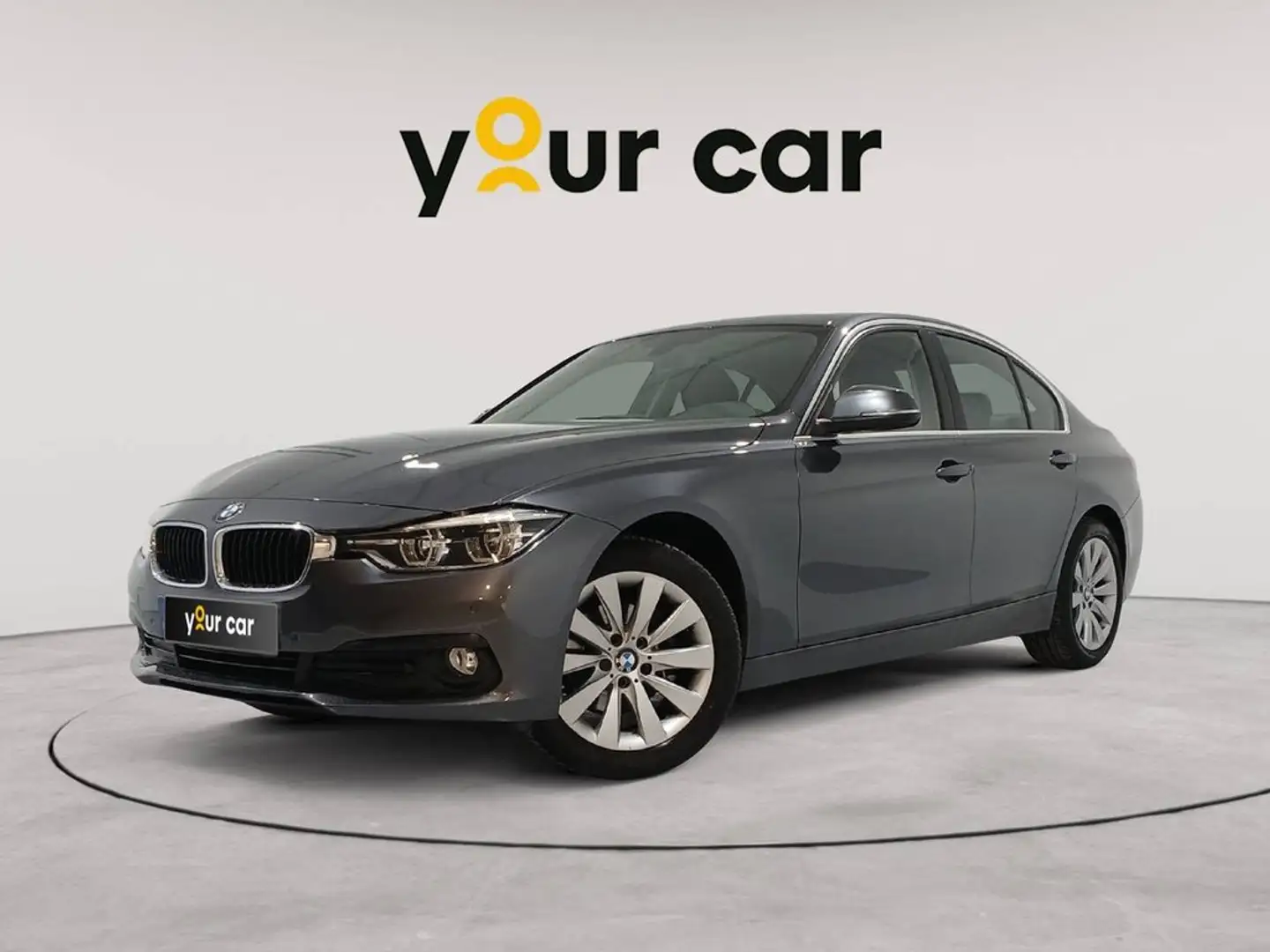 BMW 318 318d Gris - 1