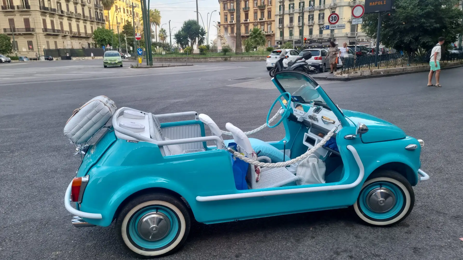 Fiat Cinquecento Elle 1970 Blu/Azzurro - 2