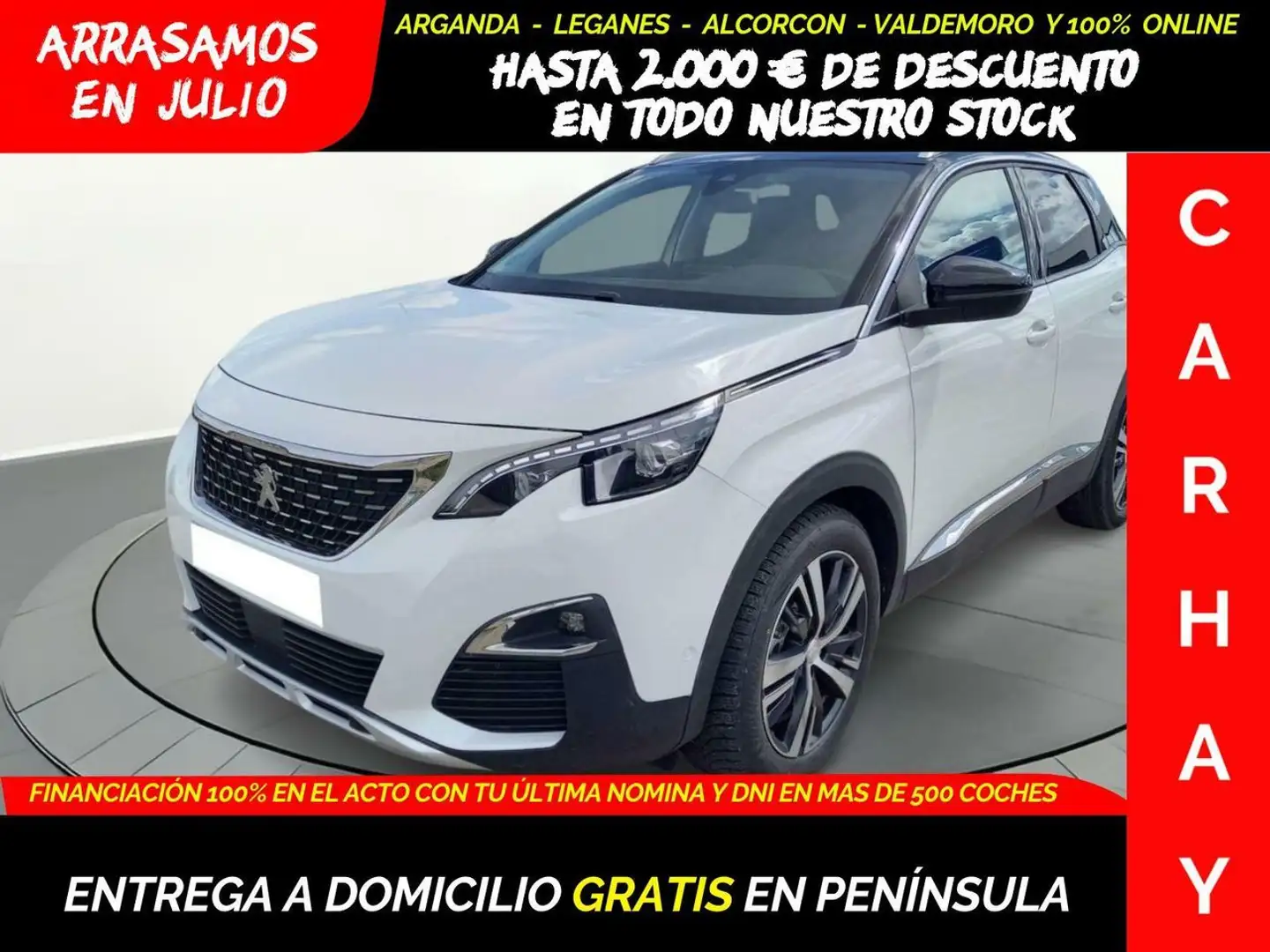 Peugeot 3008 1.5 BlueHDi 96kW (130CV) S&S Allure EAT8 Blanco - 1