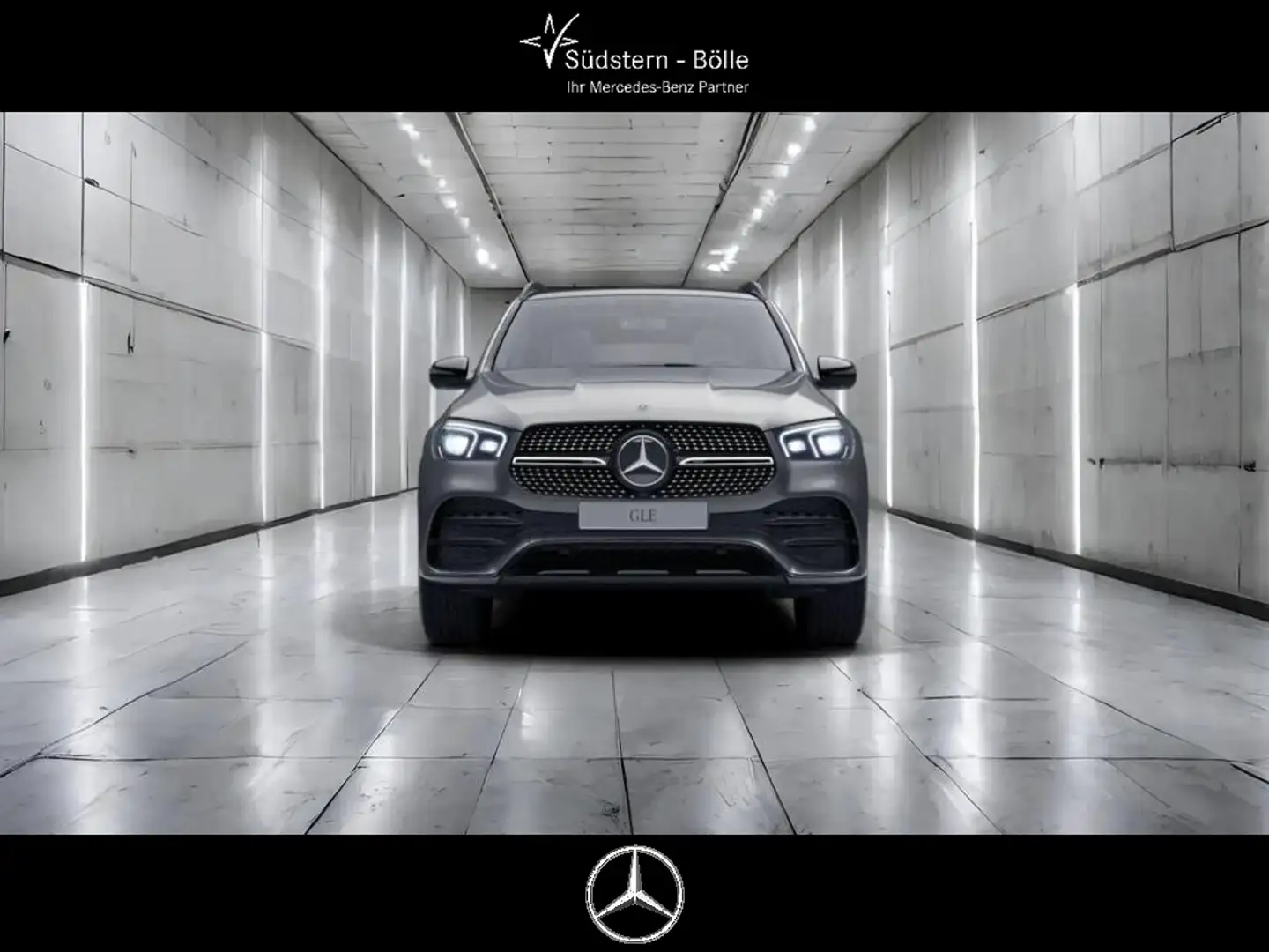 Mercedes-Benz GLE 350 de 4M AMG+AHK+DISTR.+SITZKLIMA+PANO+ Grigio - 2