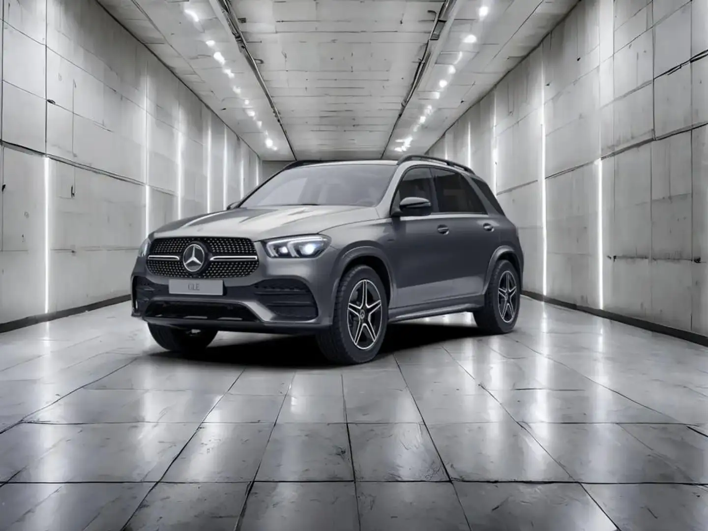 Mercedes-Benz GLE 350 de 4M AMG+AHK+DISTR.+SITZKLIMA+PANO+ Gris - 1
