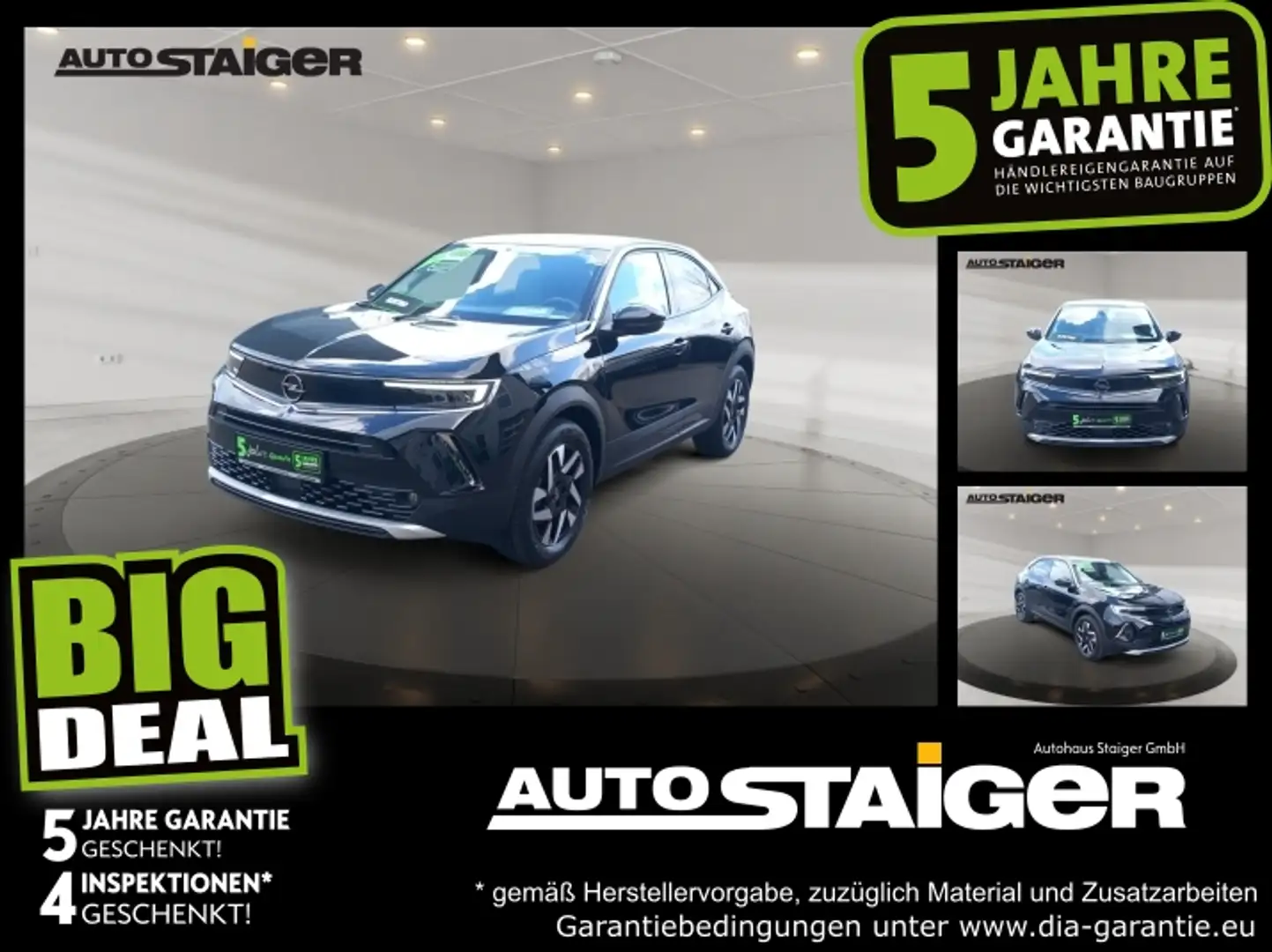Opel Mokka-E Mokka e Elegance Klimaautomatik, PDC, ALU, SHZ Schwarz - 1