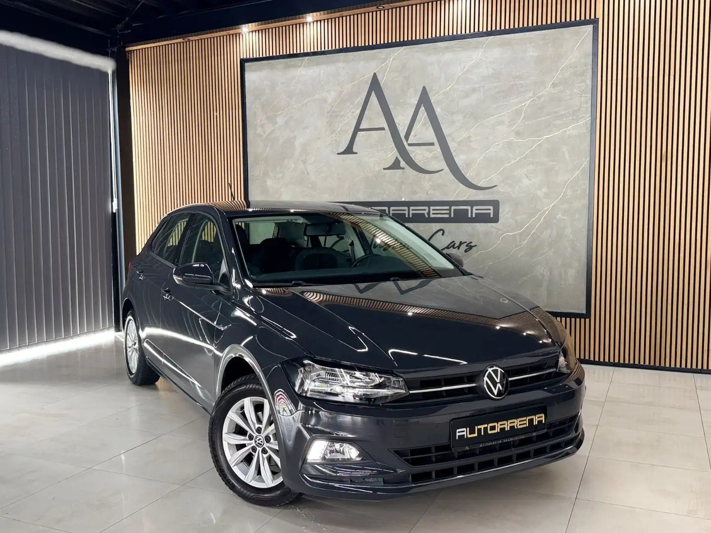 Volkswagen Polo 1.0 TSI Highline*KLIMA*PDC*SITZHZG*APP-CON* Grijs - 2