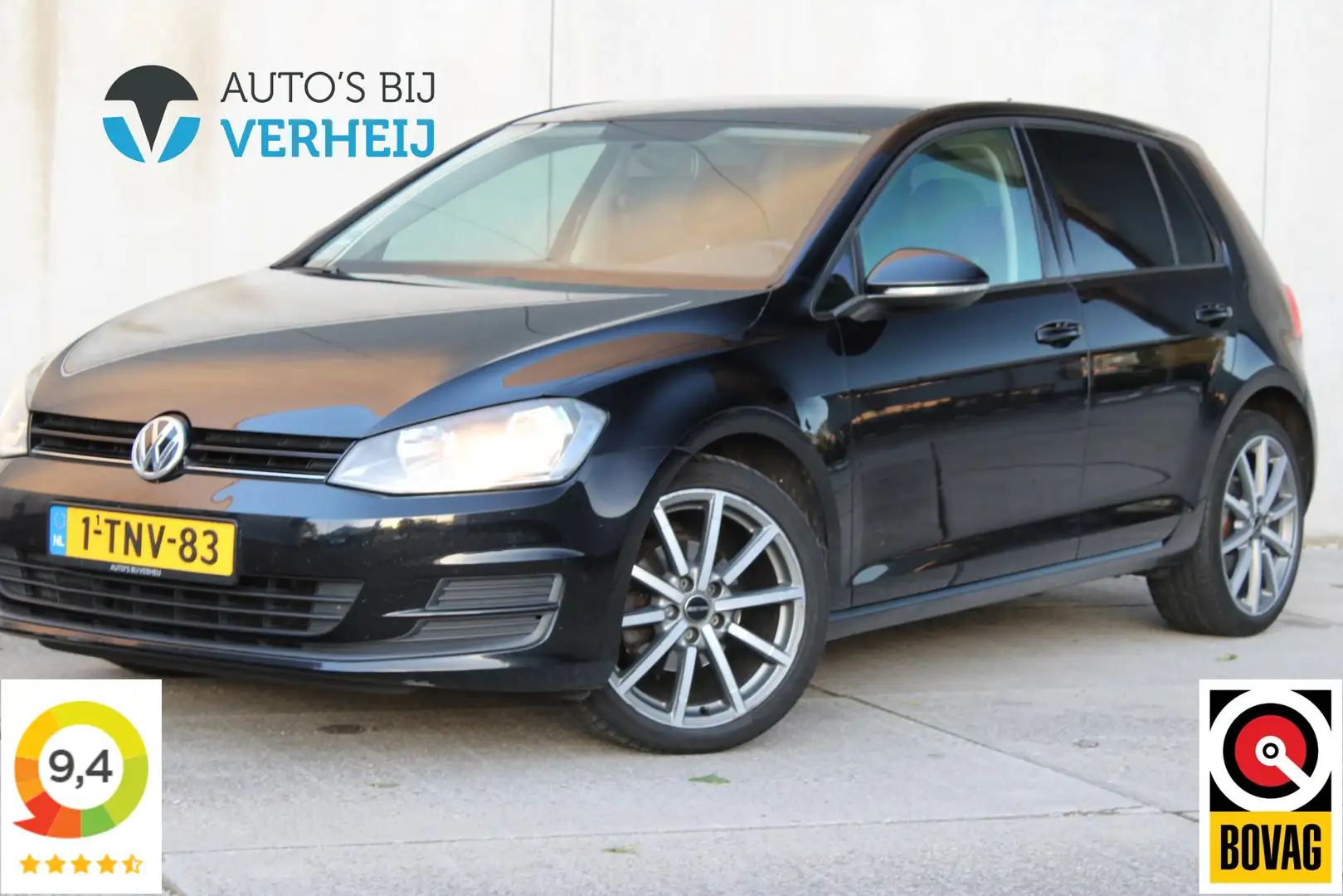 Volkswagen Golf 1.2 TSI Trendline / AUTOMAAT / 5-DRS / AIRCO / 18" Zwart - 1