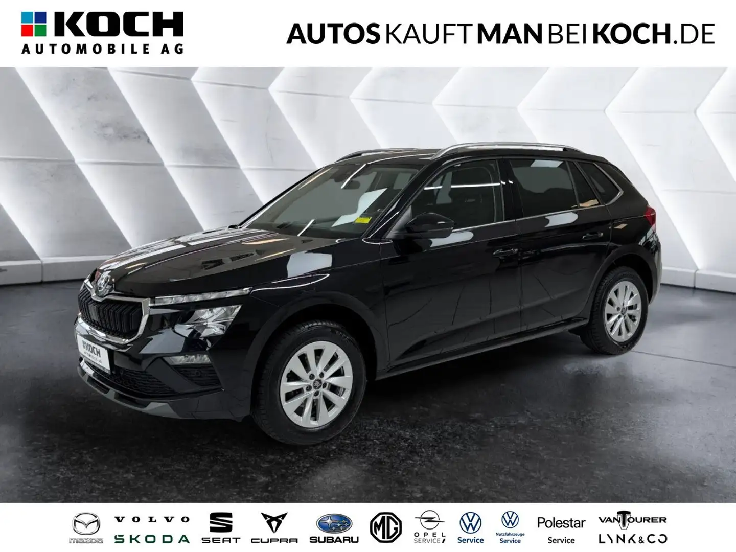 Skoda Kamiq 1.0 TSI DSG Selection LED KAM SHZ LHZ ACC Schwarz - 1