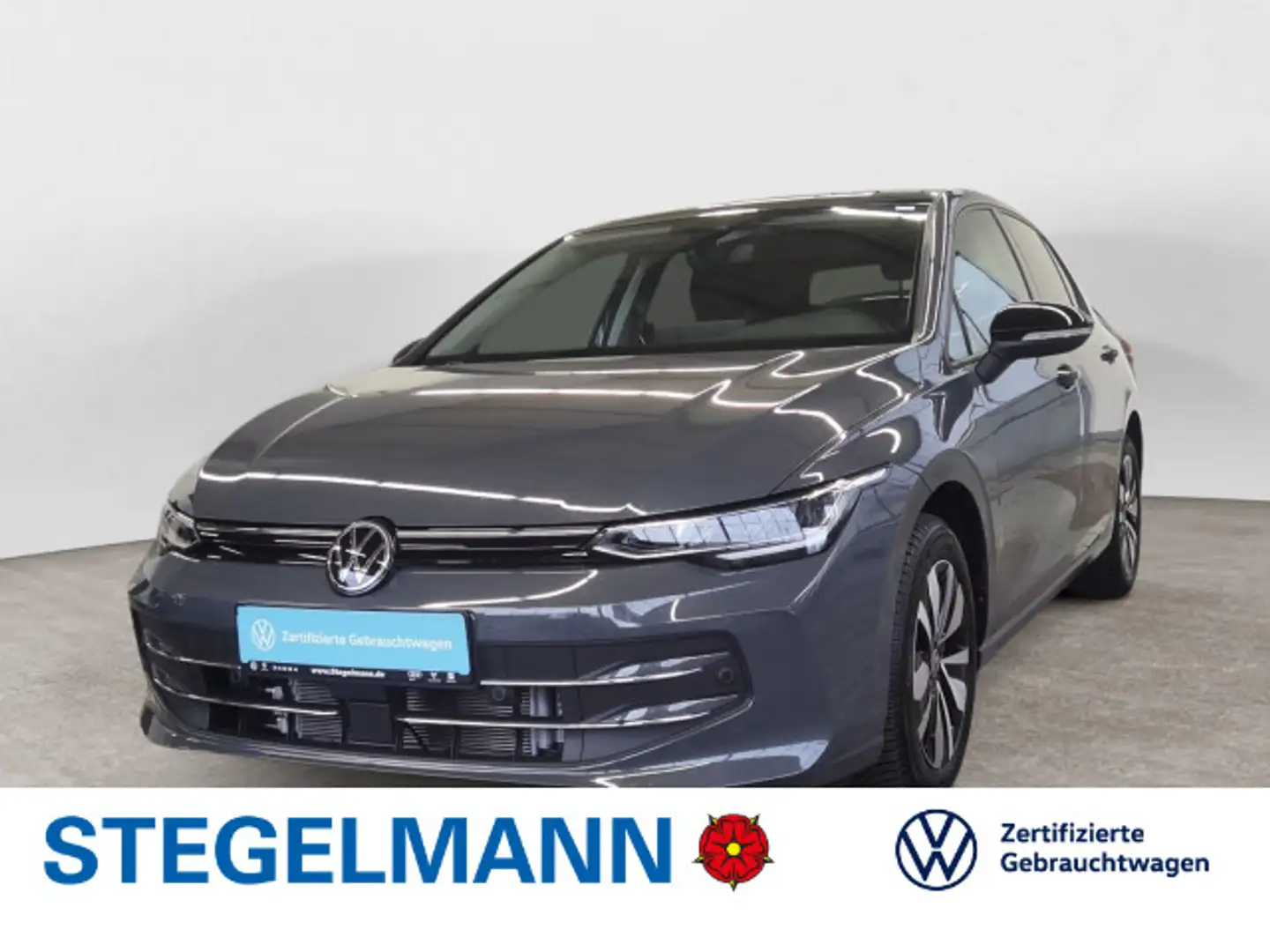 Volkswagen Golf VIII 1.5 eTSI DSG Goal *Pano*LED*App-Connec Grau - 1